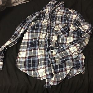 Plaid button up